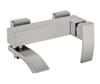 Смеситель для ванны с ручным душем Grocenberg GB8007 Никель